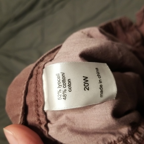 Maurices Women's Purple Cargo Shorts - Picture 4 of 4